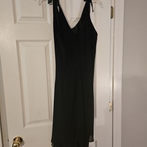 Black cocktail dress